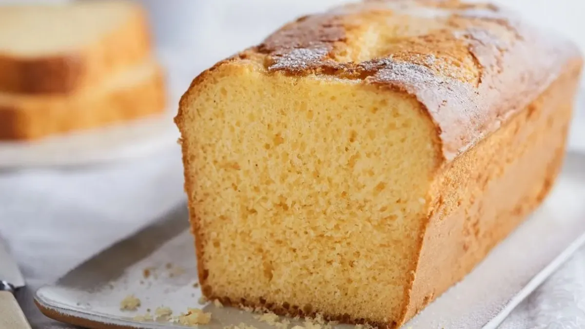 Budín húmedo de vainilla. Fuente (Instagram)