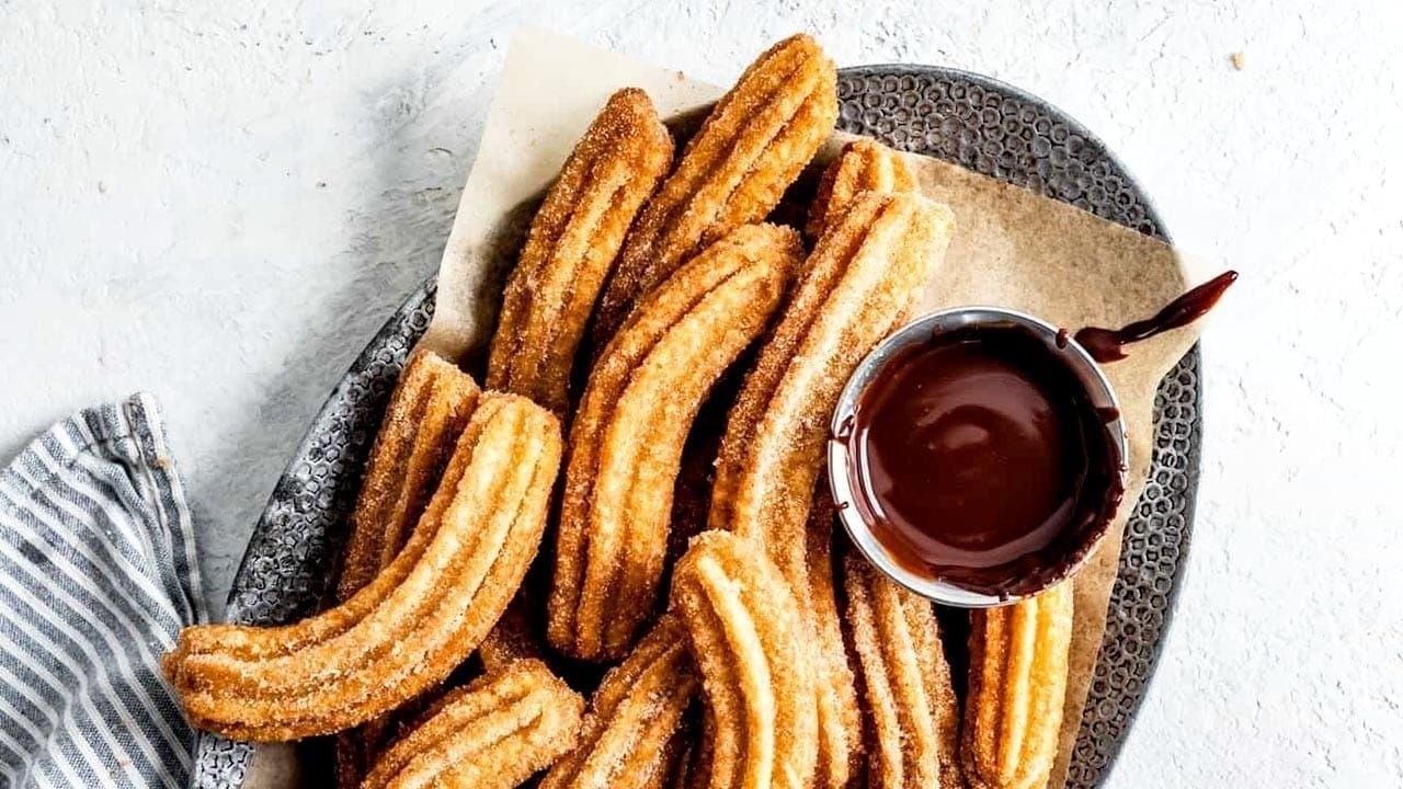 Churros de avena
