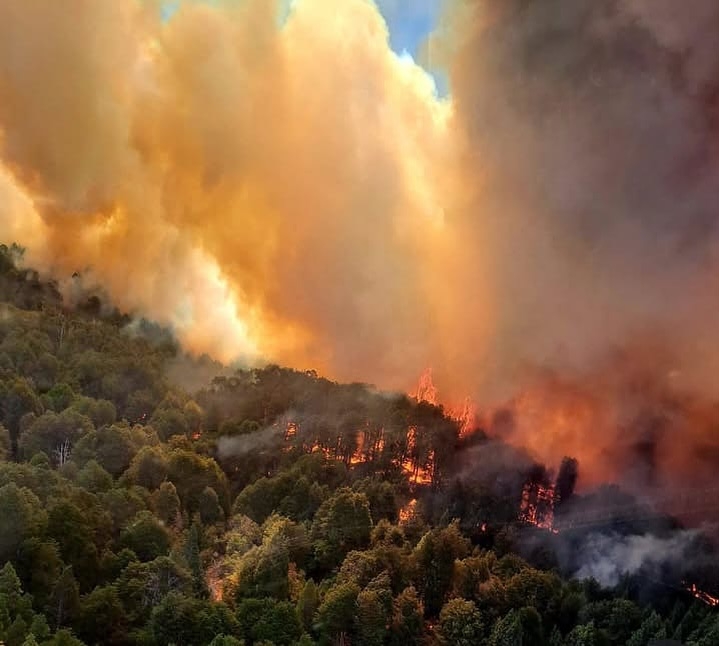 incendio nahuel huapi