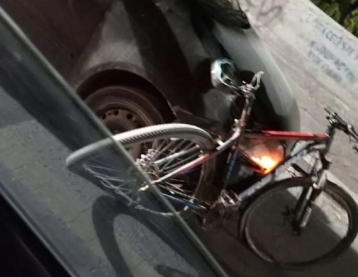 ciclista atropellada puente