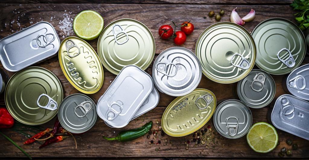 Latas de atún