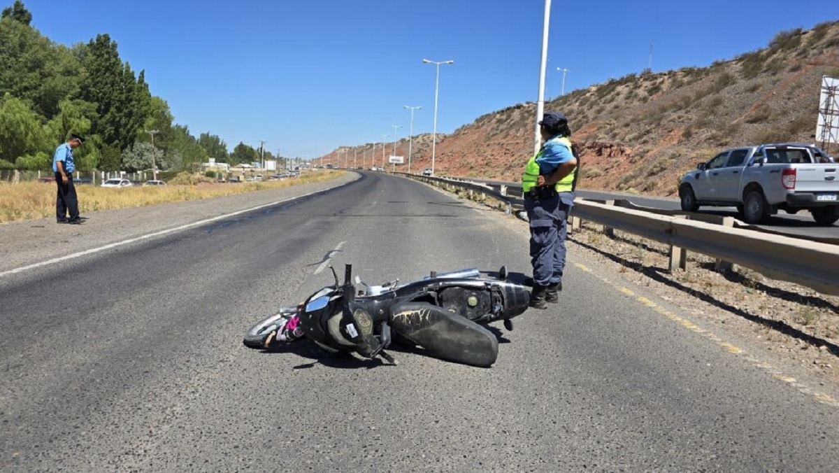 motociclista ruta 7