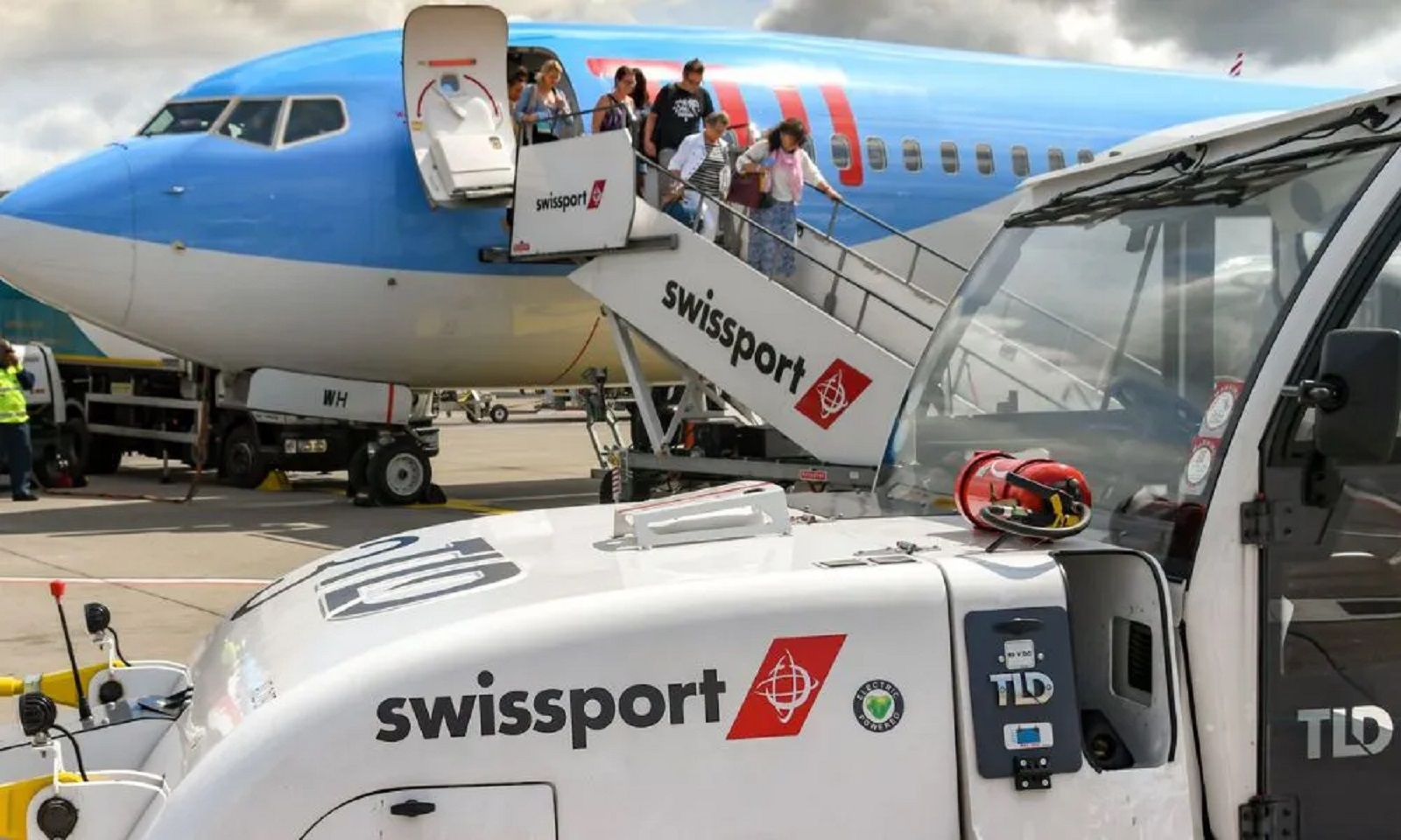 servicios aeroportuarios y de rampa