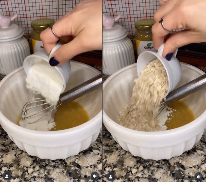 Budín de durazno 4