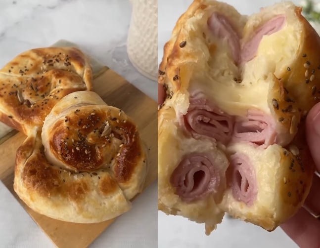 rolls de jamón y queso1