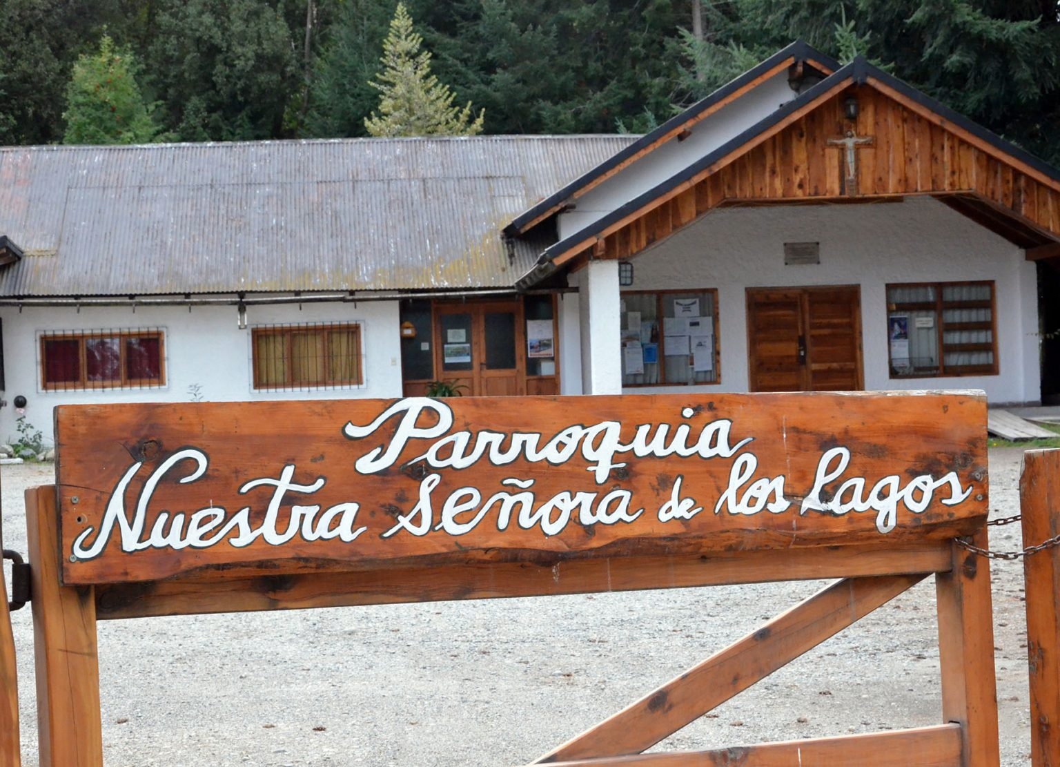 Parroquia Nuestra Señora de Los Lagos en Villa La Angostura Fuente (La Angostura Digital)