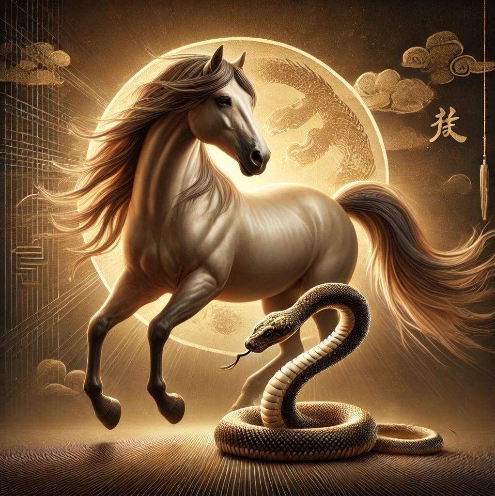 caballo serpiente
