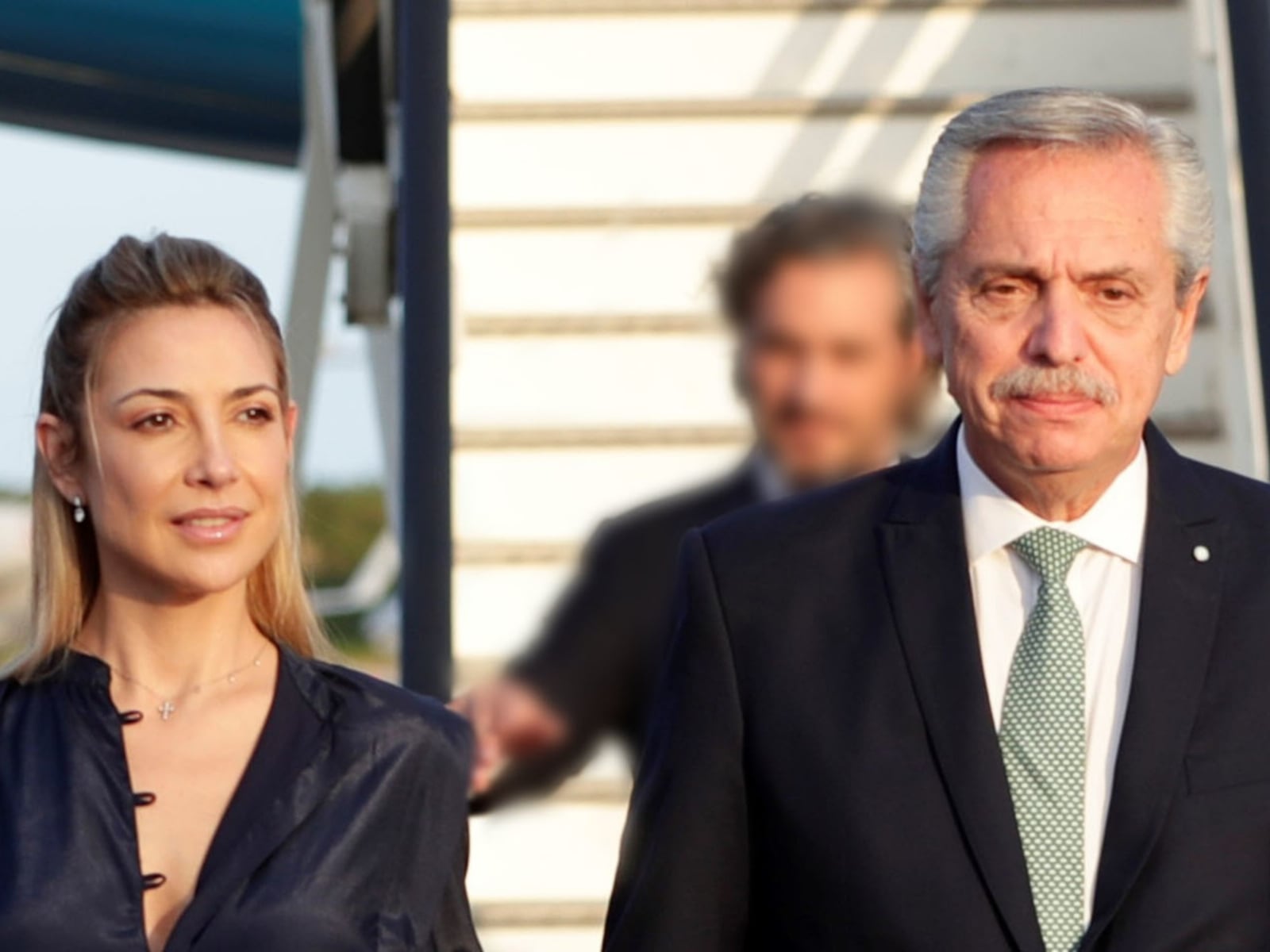 Fabiola Yáñez y Alberto Fernández