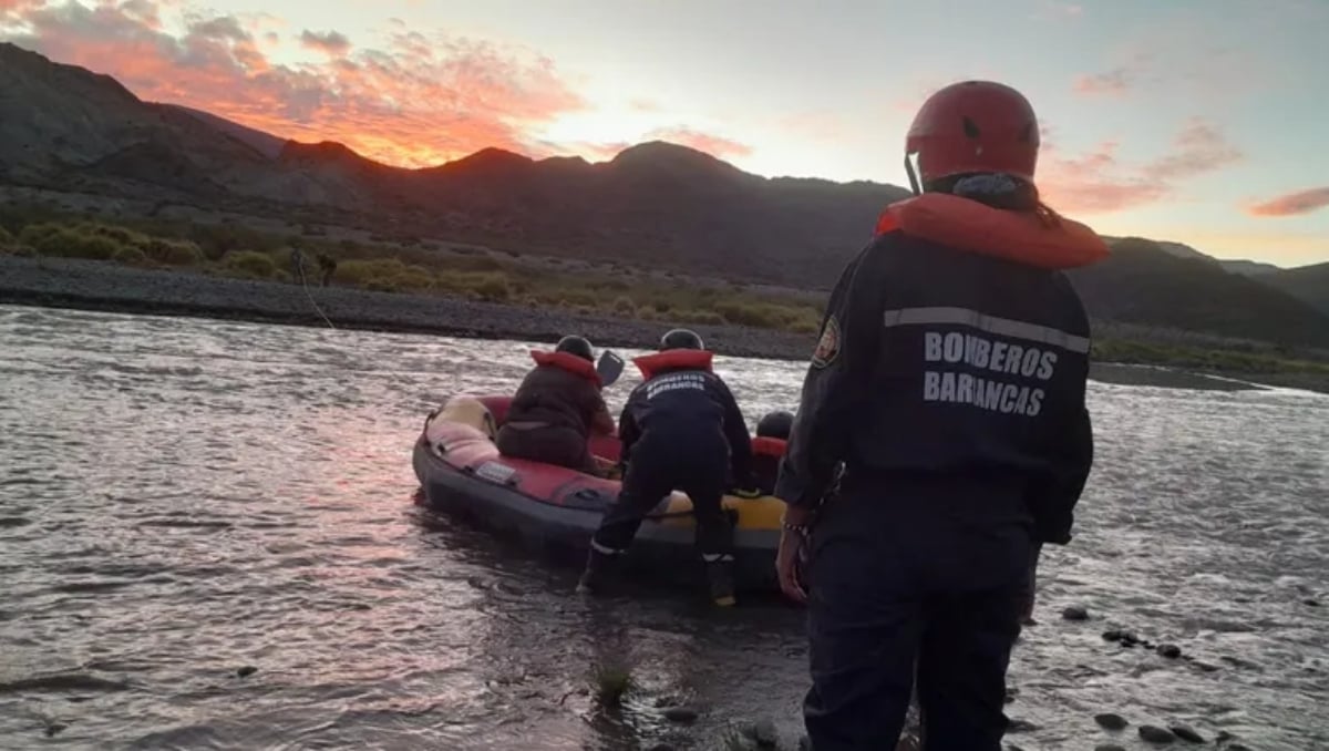 Rescate en la cordillera del viento Fuente (Bomberos)