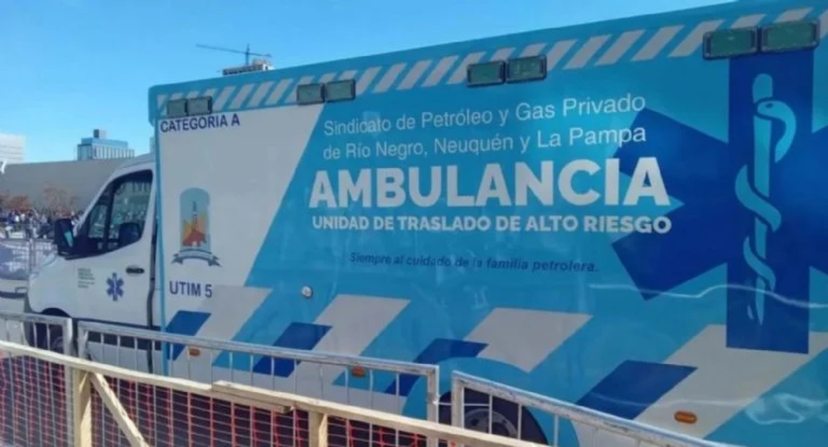 Ambulancia del Meopp Fuente (Petroleros)