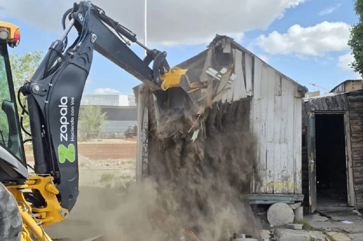 demolicion aguantadero en zapala