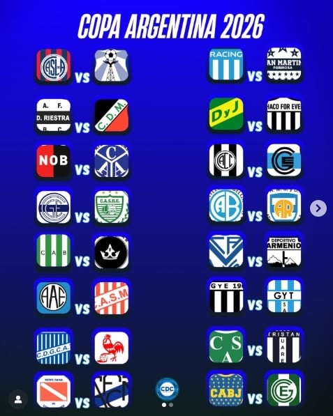 COPA ARGENTINA RINCON
