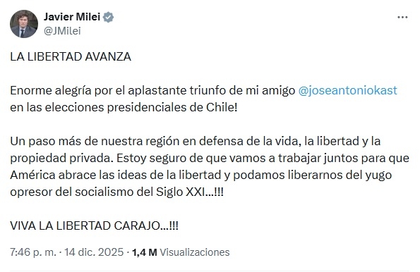 interna Milei