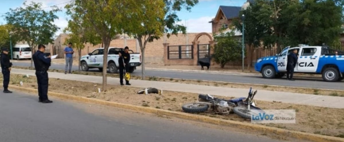 motociclista muerto en huincul 2