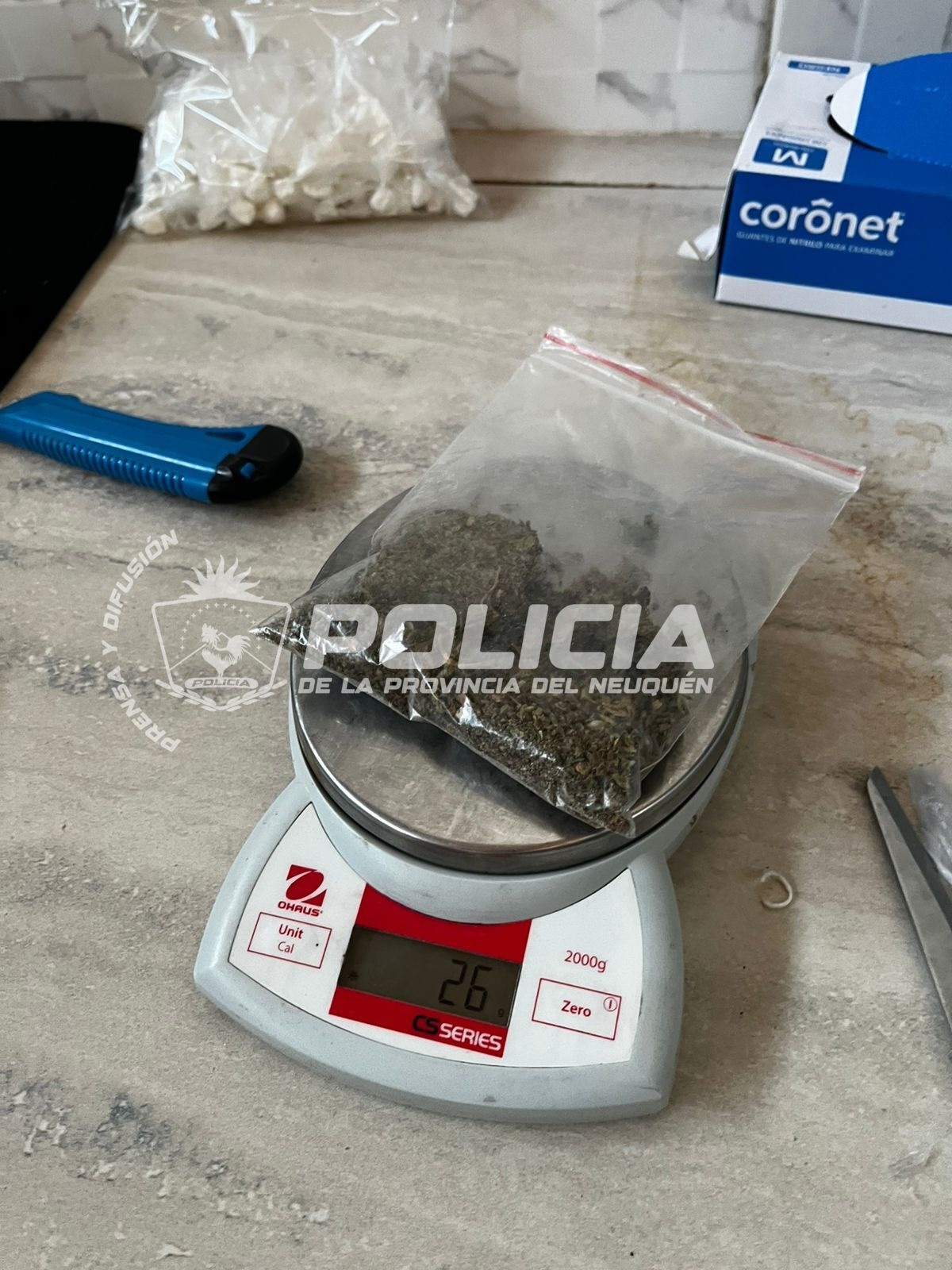 procedimiento en chos malal marihuana