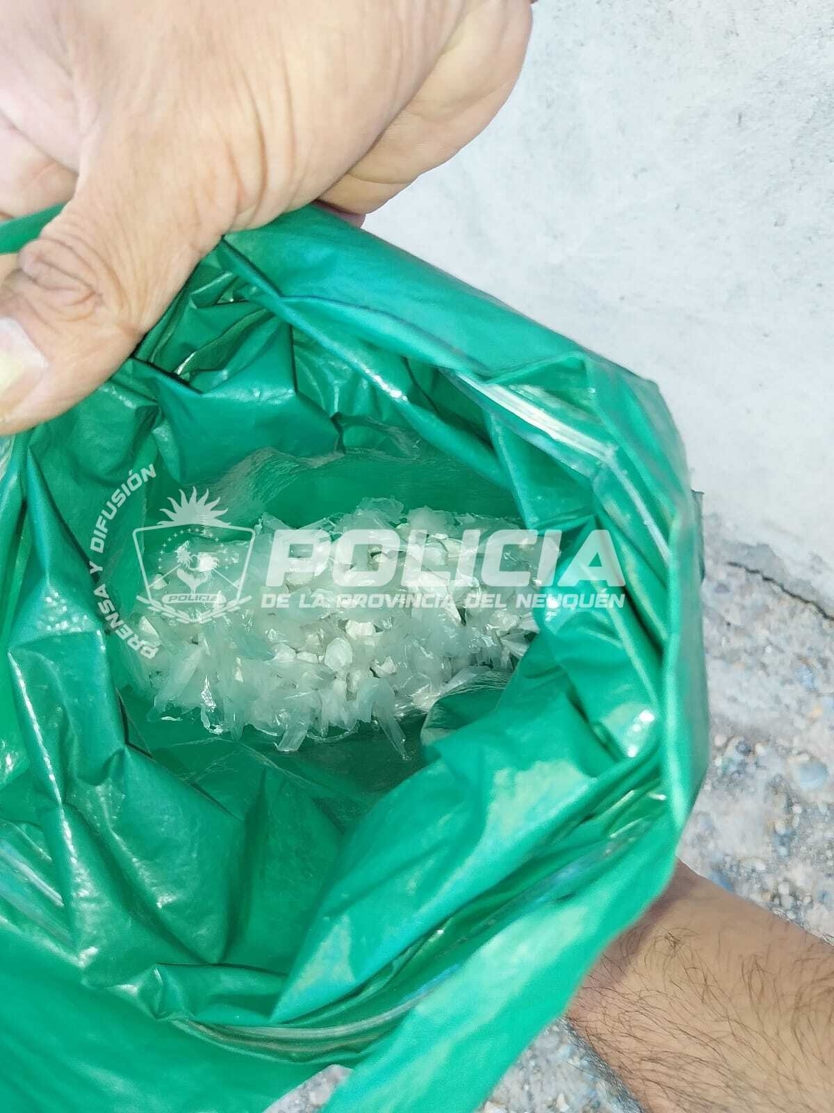 procedimiento en chos malal mas cocaina