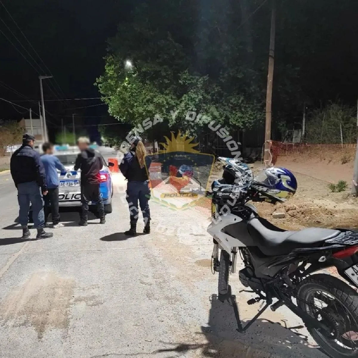 detenido piedra del aguila