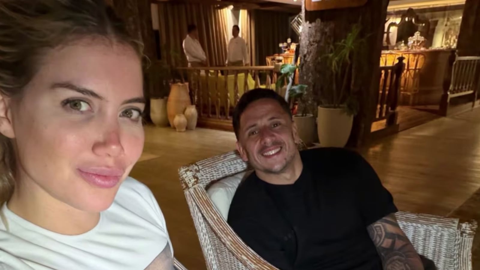 Wanda Nara y Martín Migueles