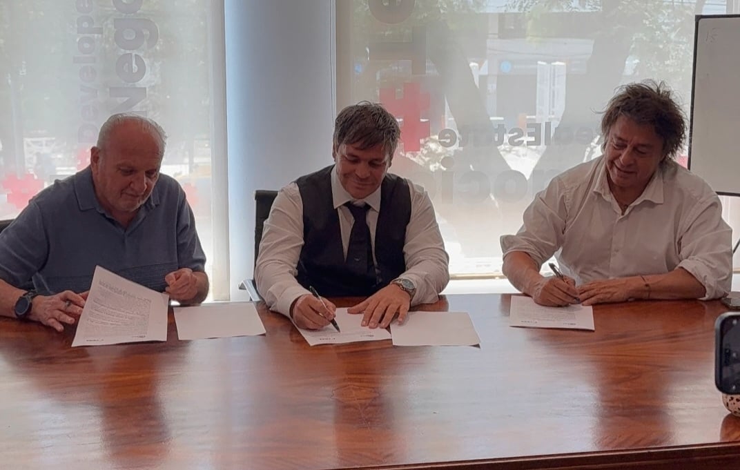 El martes 23 se firmó el acuerdo de colaboración entre TBSA y APIA, en el marco del trabajo conj