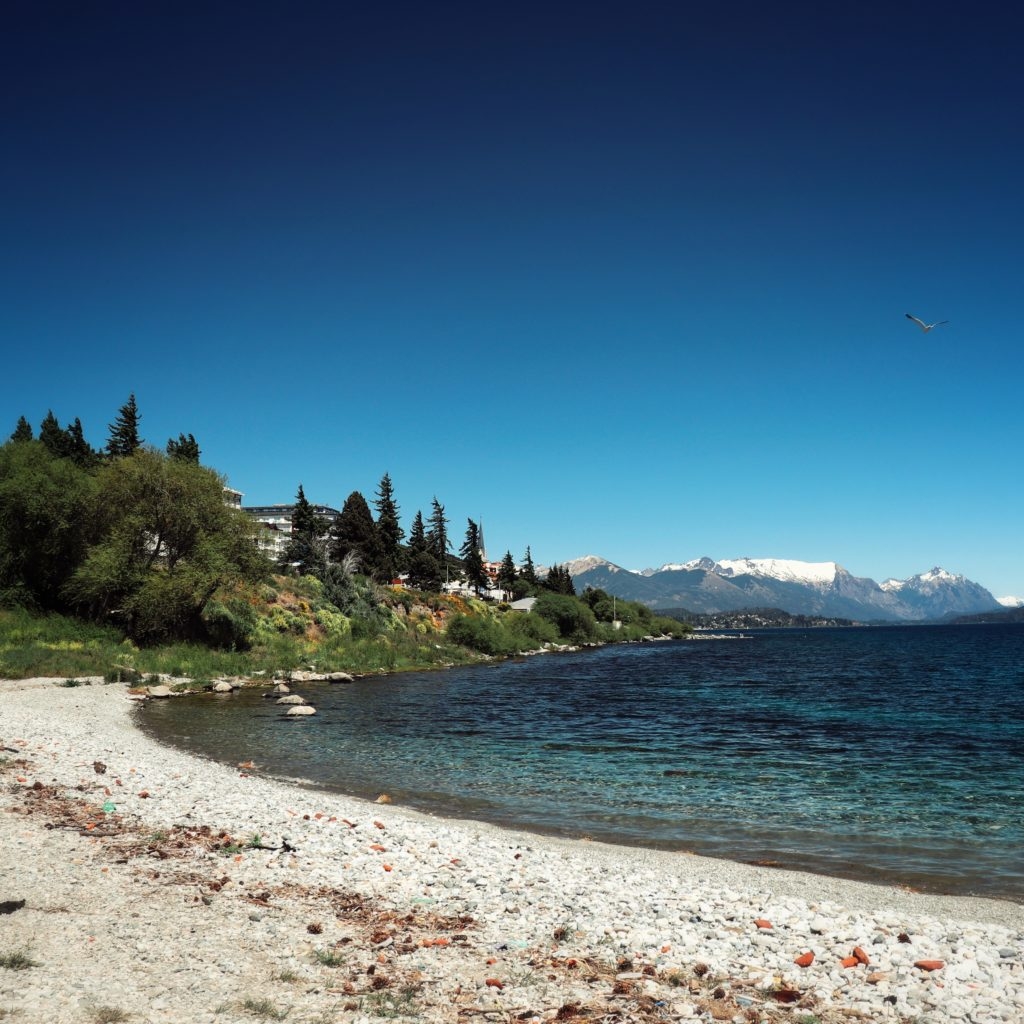 Playa centenario fuente Bariloche Top
