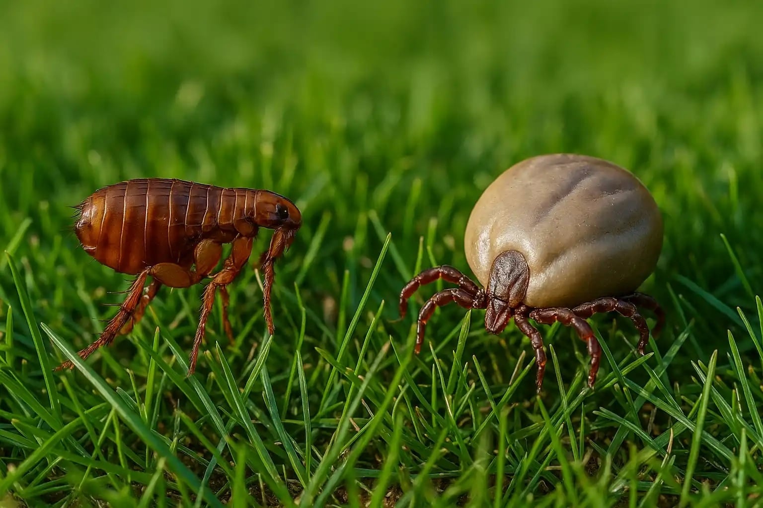 Pulgas y garrapatas