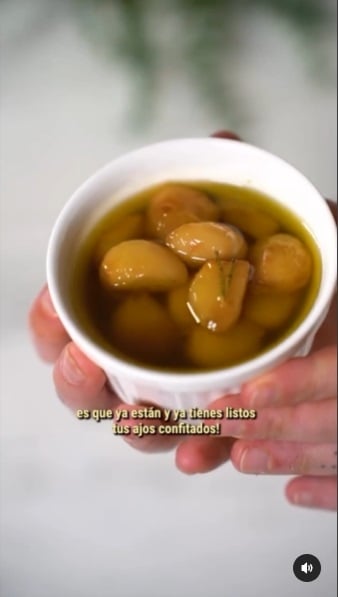 Ajos confitados 1