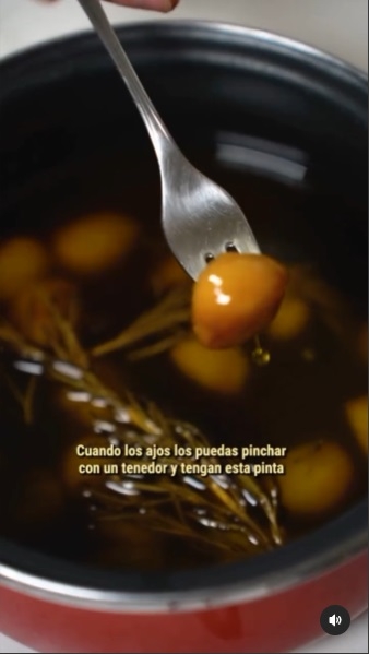 Ajos confitados 3