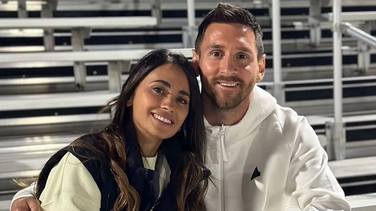 Lionel Messi y Antonela Roccuzzo. Fuente (Instagram)