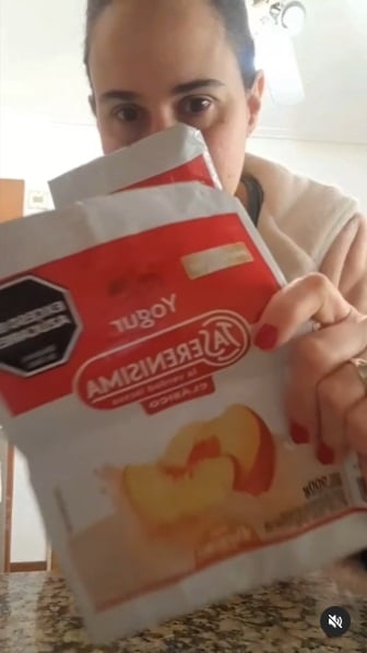 Sachet de yogur 1