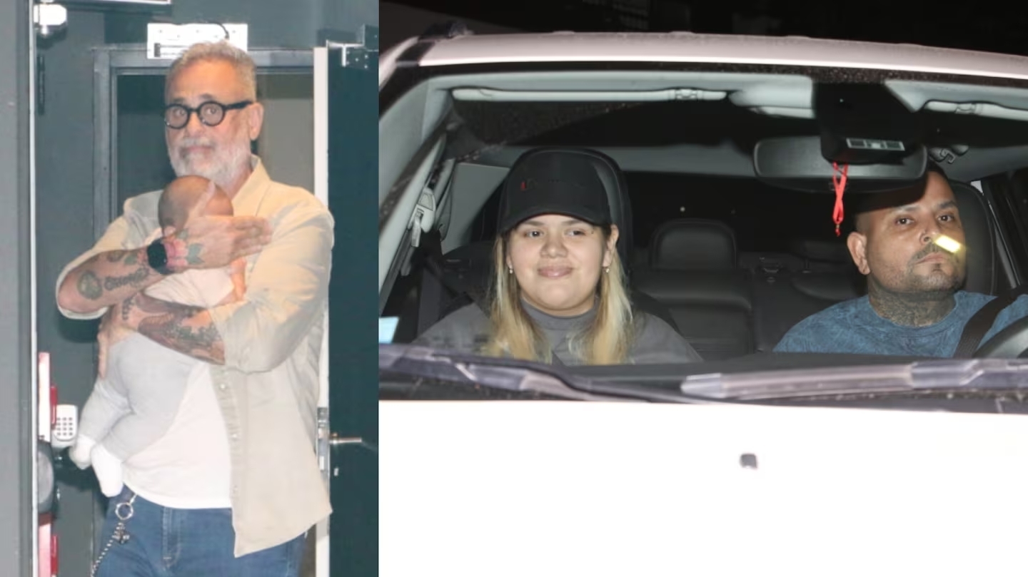 more-rial-llego-al-departamento-de-su-hermana-y-su-papa-le-llevo-a-su-bebe-para-que-se-reencuentren-