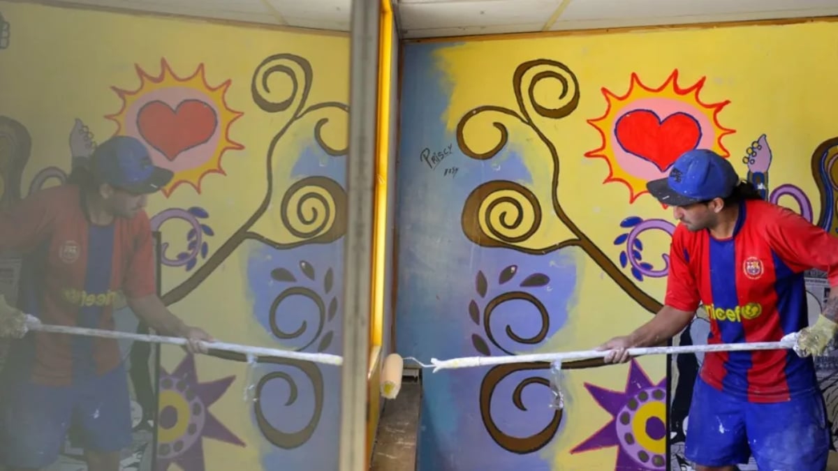 pintura escuela