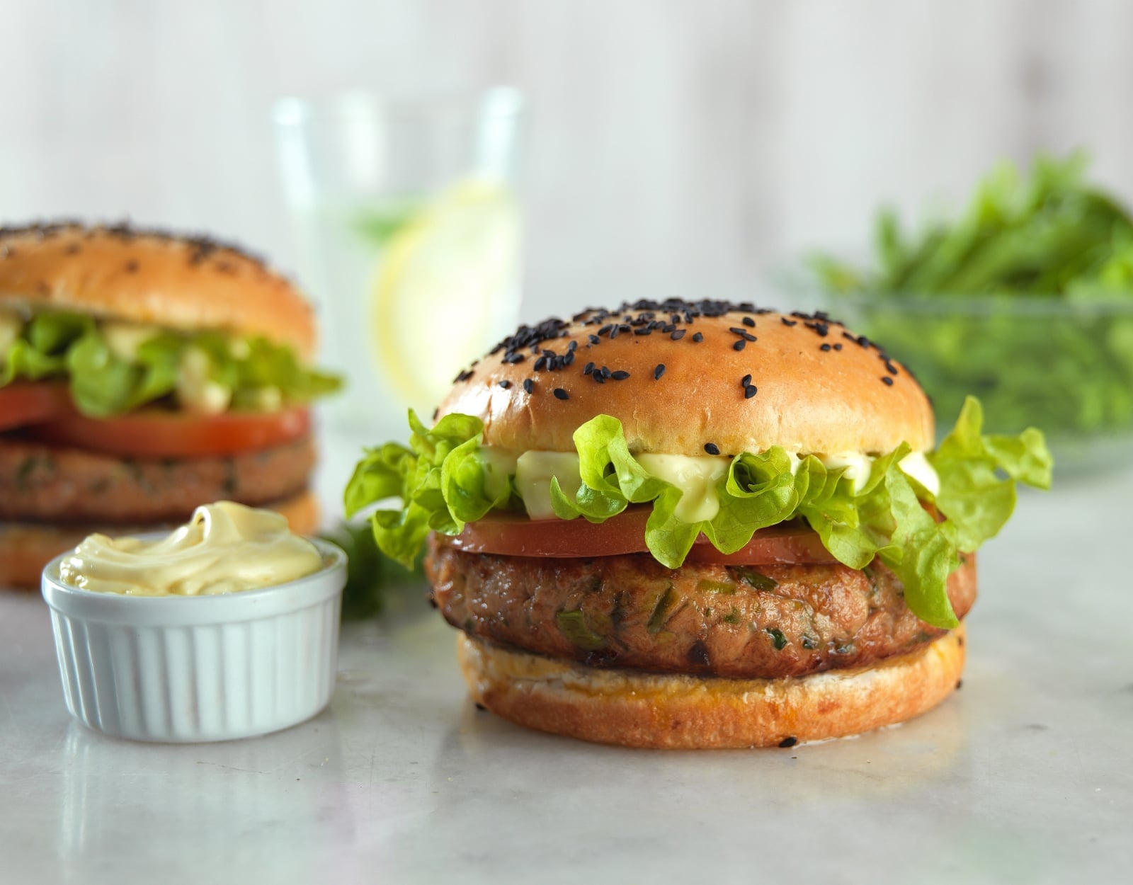hamburguesas de atun