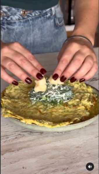 Panquequitos de zucchini y espinaca 6