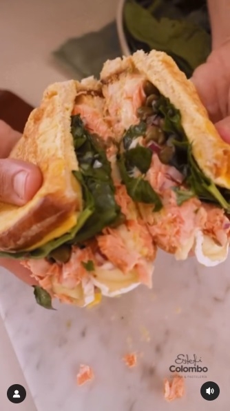 Sándwich de omelette 1