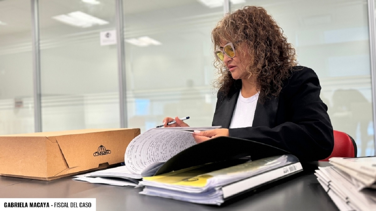 fiscal del caso gabriela macaya