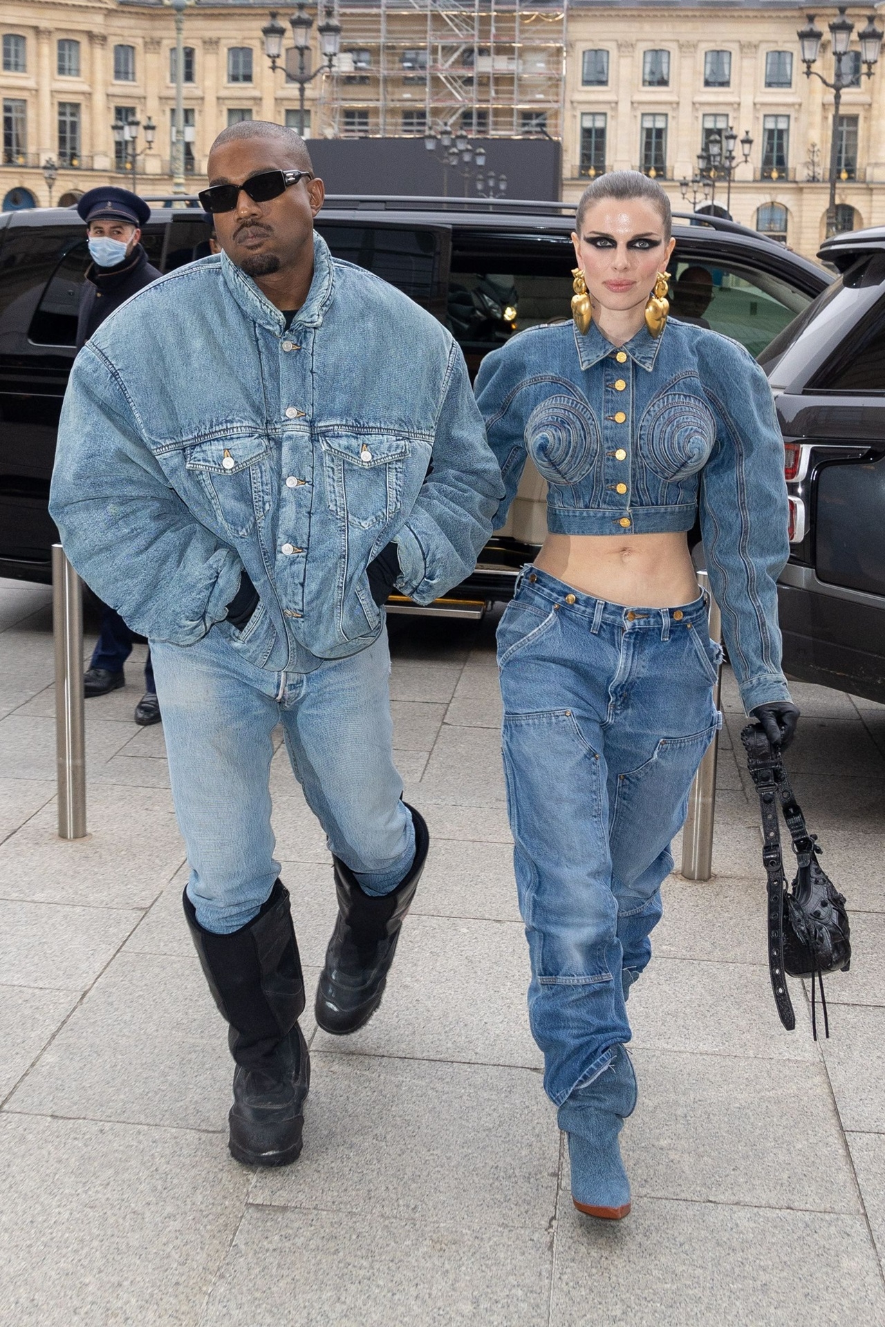 Julia Fox y Kanye West
