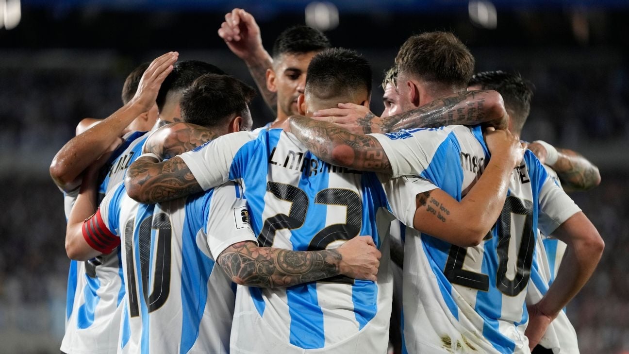 Selección Argentina. Fuente (Instagram)