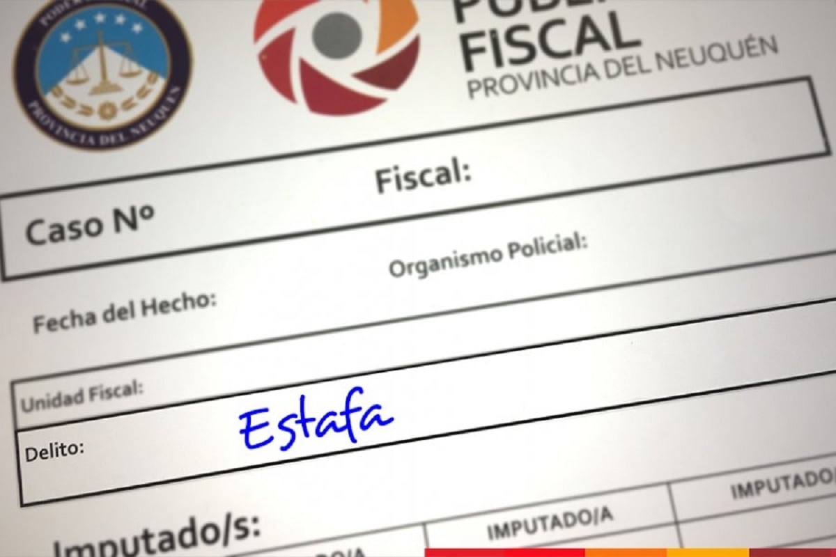 caratula de estafa