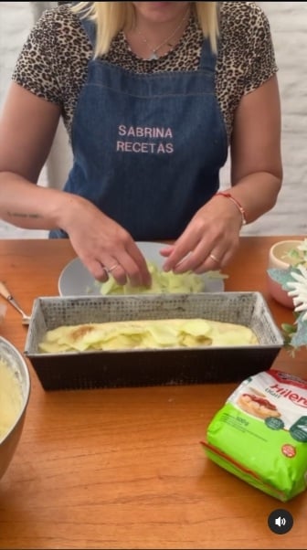 Budín de manzana 5