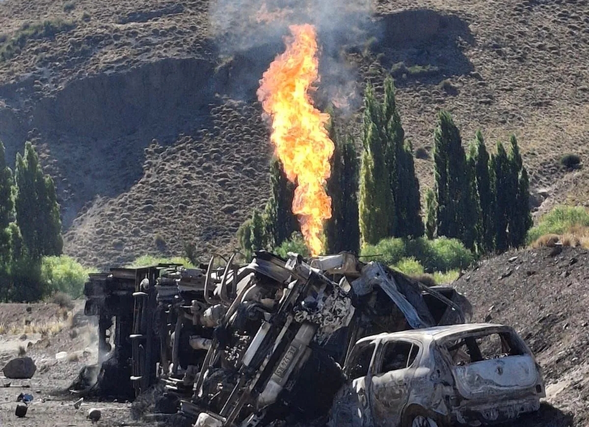 Explosión Ruta 237 Fuente (Bariloche Opina)