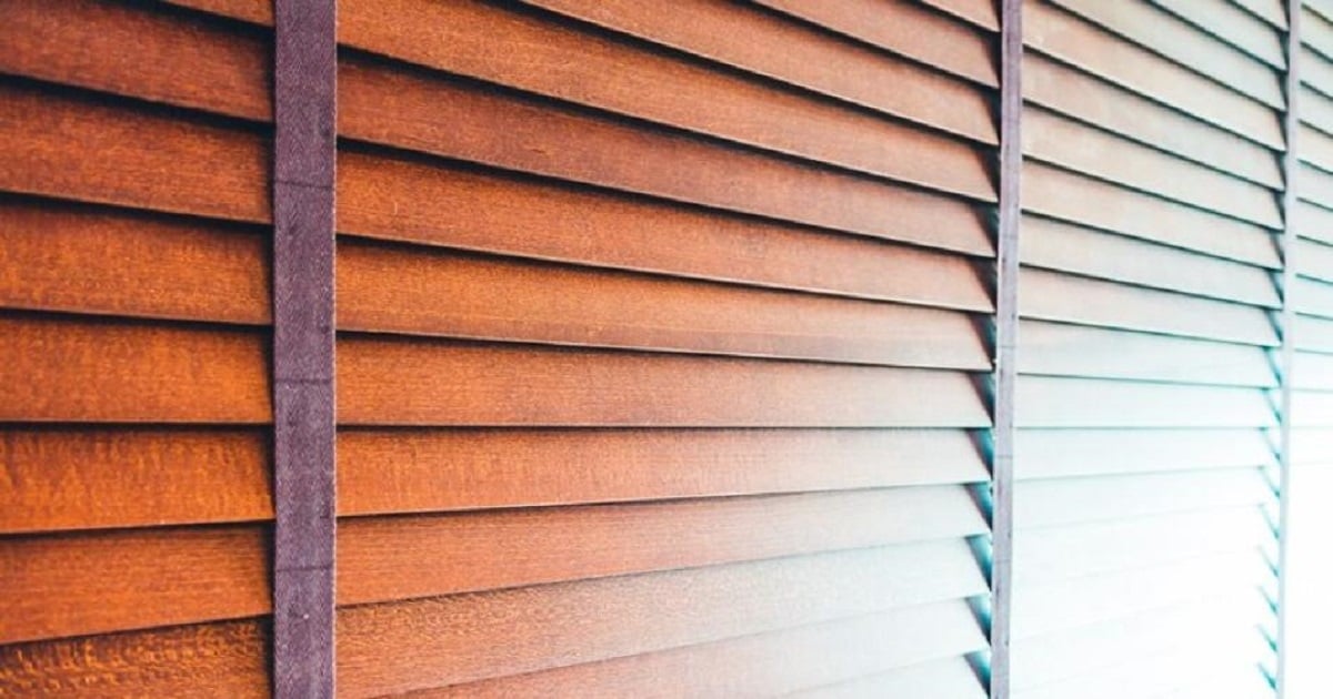 Persianas de madera