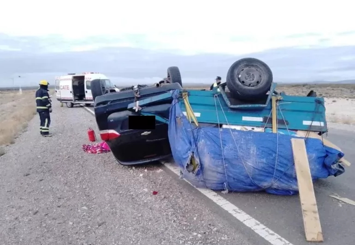 Accidente en Ruta 237 Junín de los Andes Fuente (Alerta Digital)