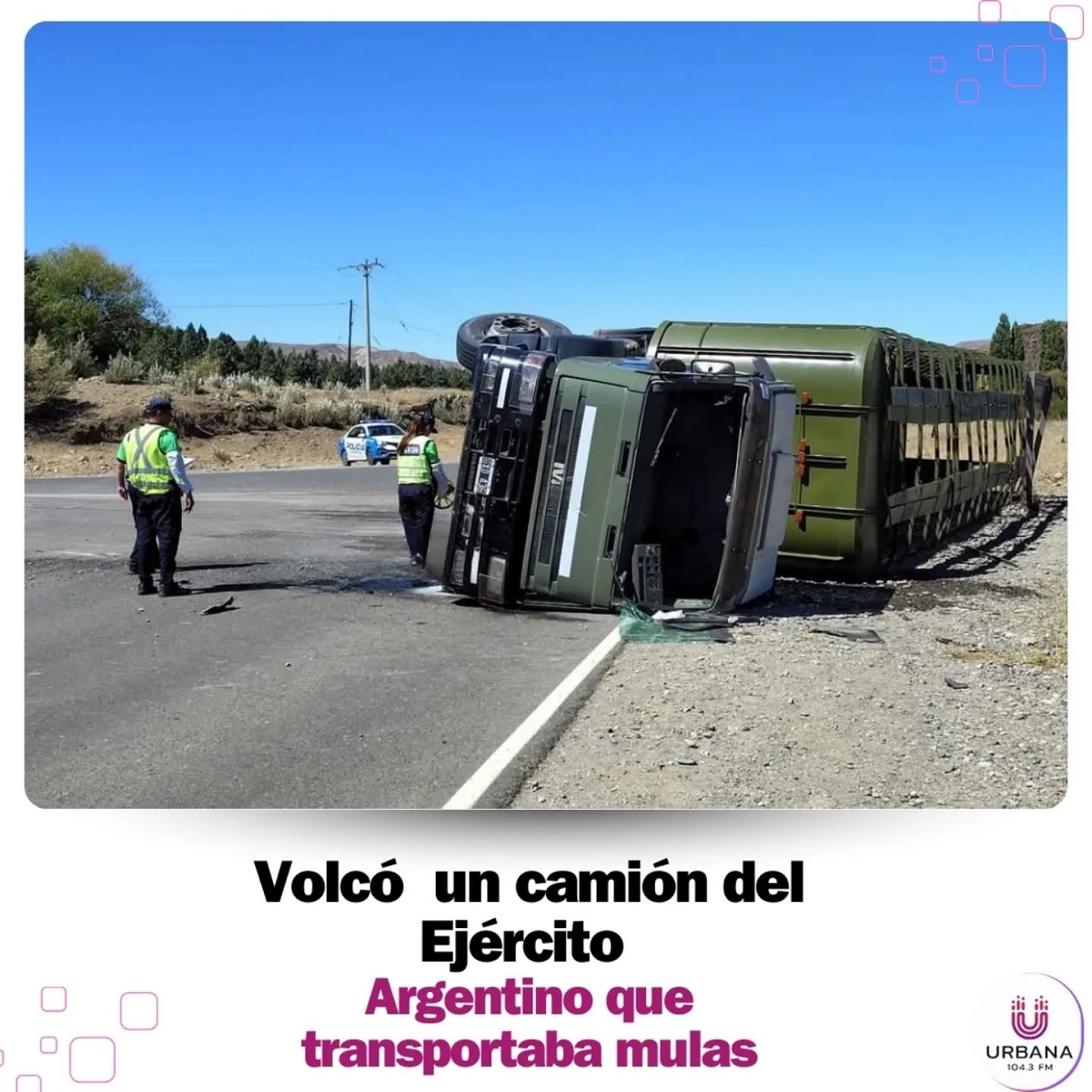 vuelco camion ejercito