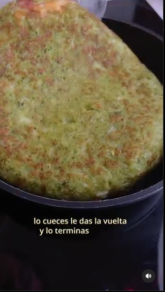 Tortilla de brócoli 6