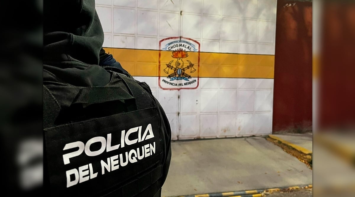 bombero chos malal sabotajes
