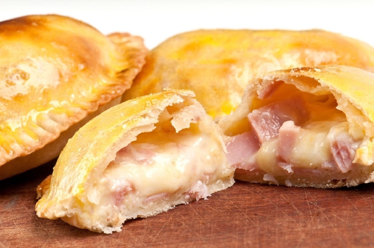 Empanadas de jamón y queso