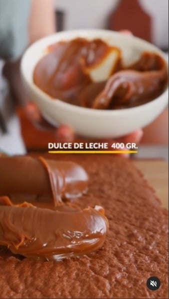 Pionono de chocolate 8