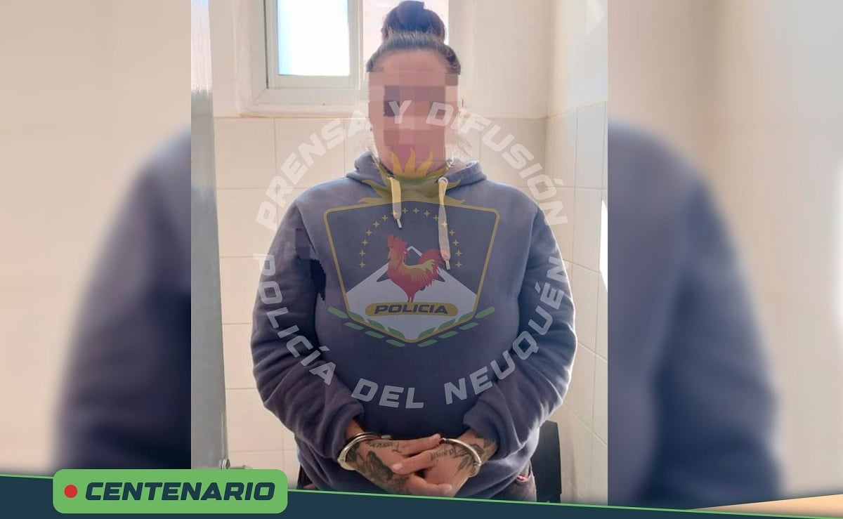 mujer detenida en centenario