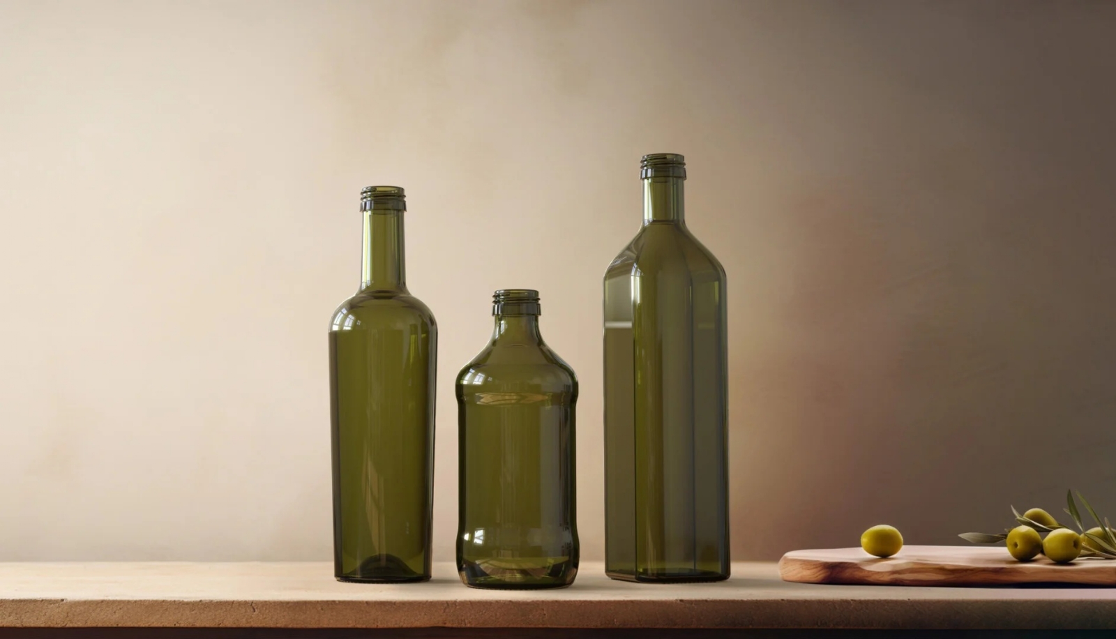 Botellas de aceite