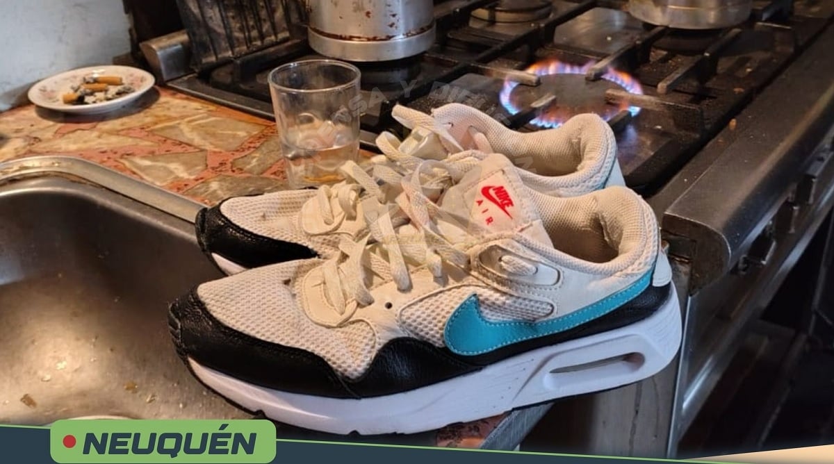 zapatillas de un robo